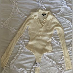 Dynamite ribbed body suit